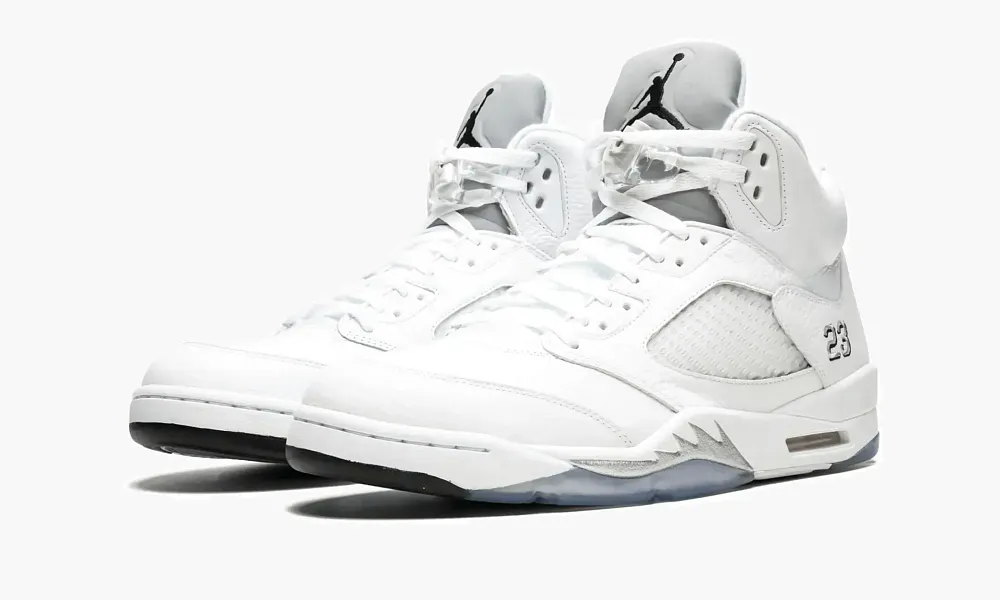 Air Jordan 5 Retro Metallic Silver