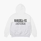 Supreme x MM6 Maison Margiela Eagle Zip Up Hooded Sweatshirt Ash Grey