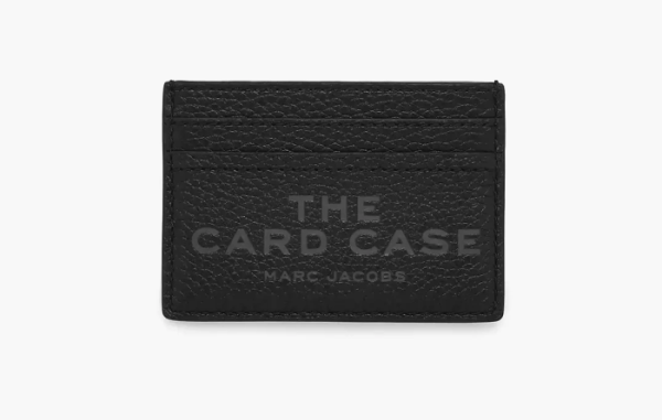 Marc Jacobs The Leather Card Case Black 