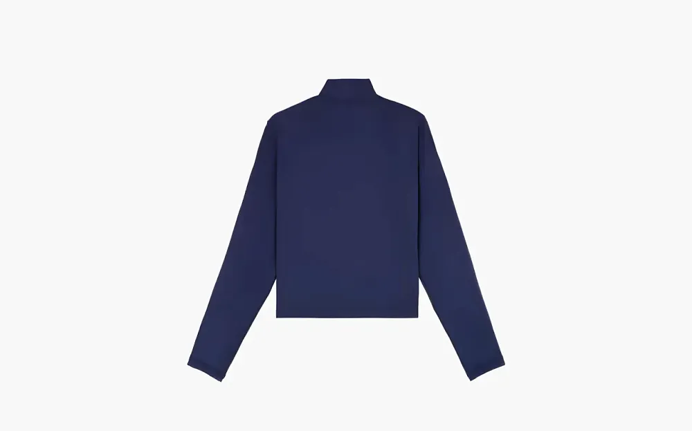 Sporty & Rich Logo-print Jacket Blue