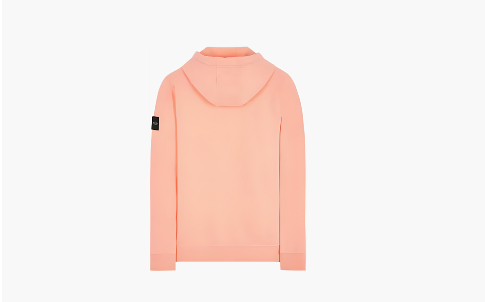 Stone Island Hooded Sweatshirt Peach