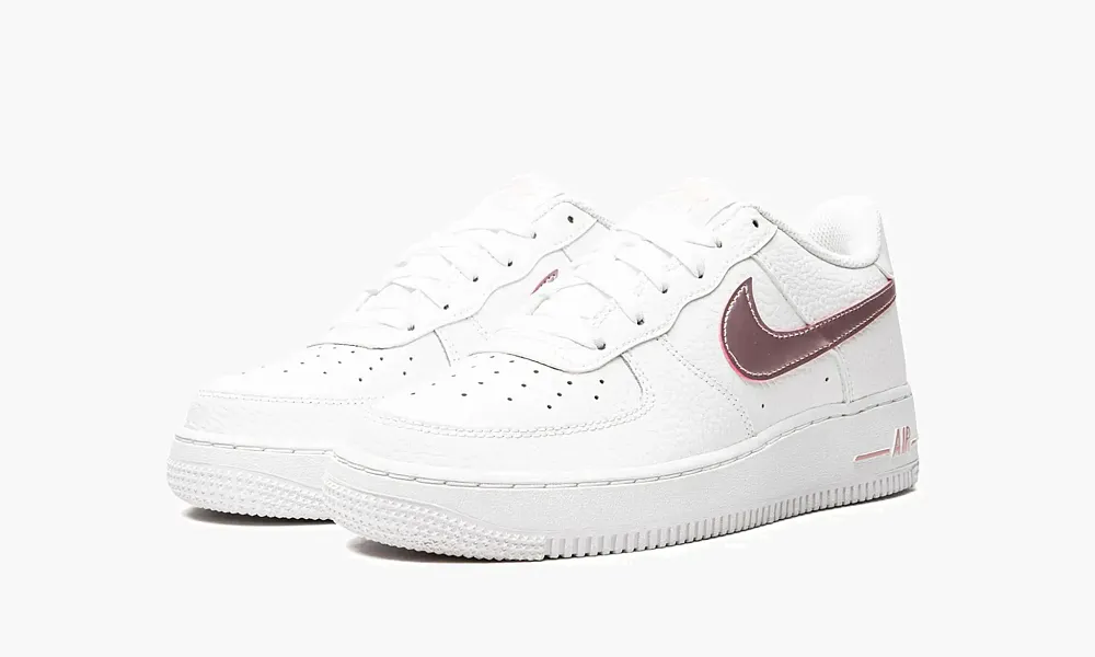 Air Force 1 GS White/Pink Glaze