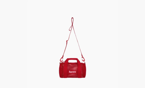 Supreme Polyester One Shoulder Handbag Mini Red 