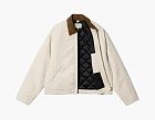 Carhartt WIP OG Detroit Jacket Cream Brown Collar