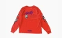 Chrome Hearts Matty Boy Spark Long Sleeve Tee Orange 