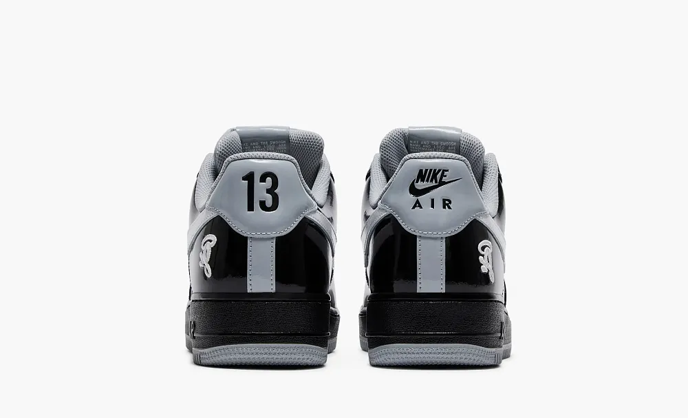 Central Cee x Nike Air Force 1 Low Black White Smoke Grey