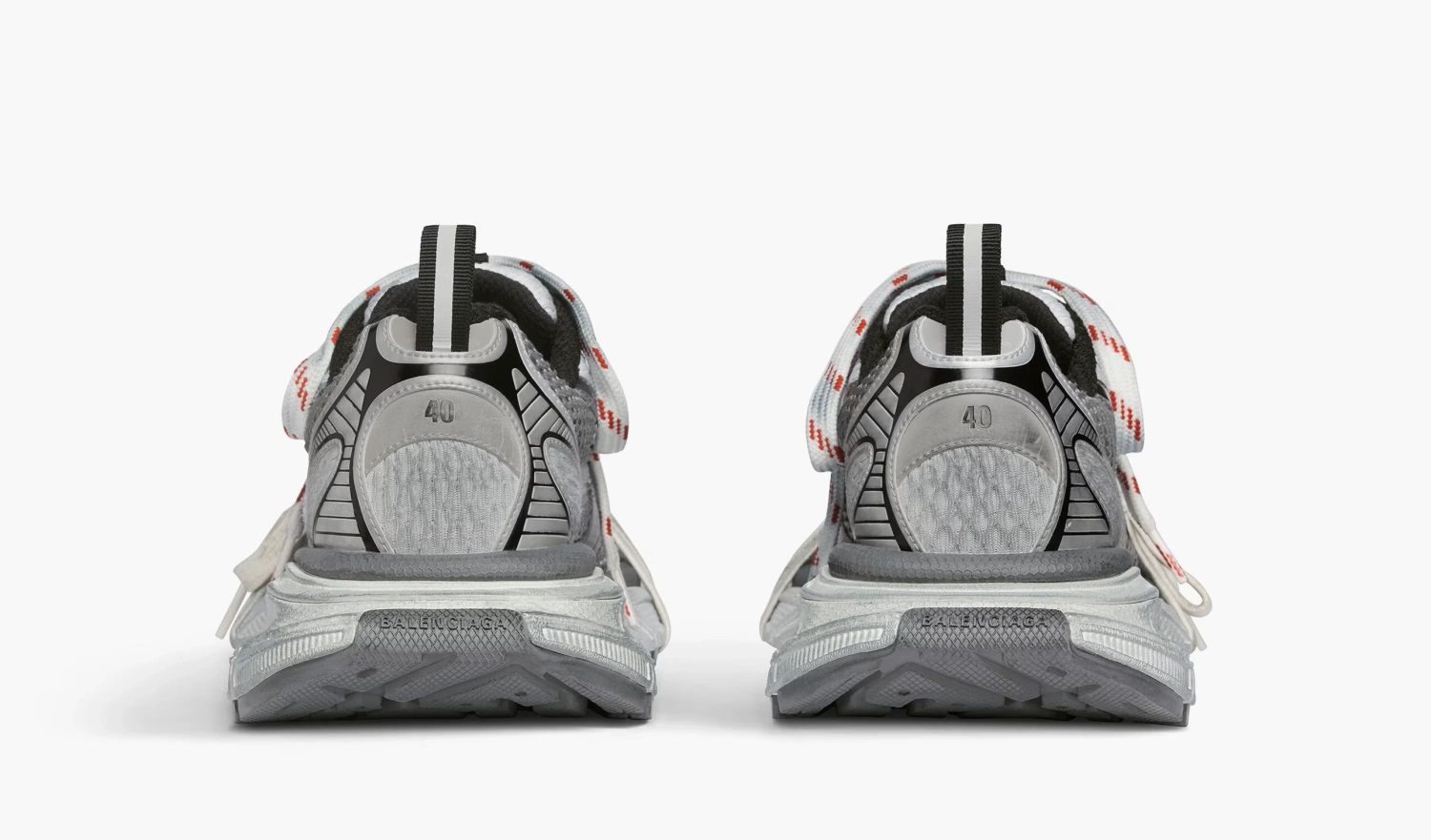 Balenciaga 3XL Sneaker WMNS Worn-Out - Grey White Red 