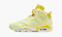 Air Jordan 6 GS "Citron Tint / Floral" 