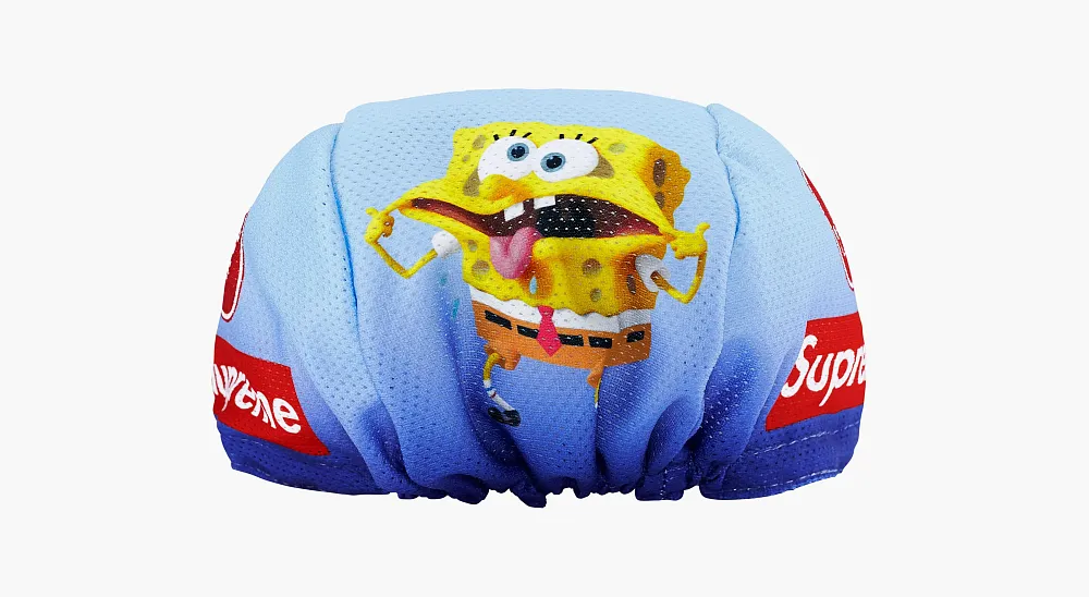 Supreme SpongeBob SquarePants x Castelli  Cycling Cap Blue