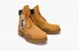 Timberland Heritage 6 Inch Waterproof Boot "Wheat Nubuck With Brown" 