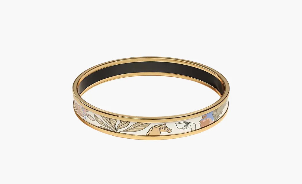 Hermès Tea for Two bangle Gold