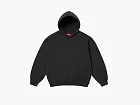 Supreme Frayed Hooded Sweatshirt Black