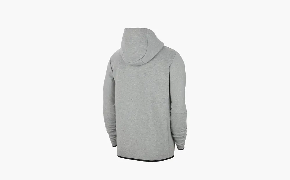 Nike Tech Full Zip Windrunner Hoodie Dark Grey Heather/Black