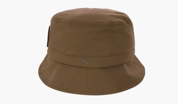 Puma Golf Bucket Hat Side Vent Hat Dark Brown 