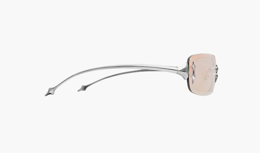 Gentle Monster Ttl 02 Sunglasses Silver / Clear
