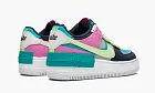 Nike Air Force 1 Low Shadow WMNS Barely Volt Oracle Aqua
