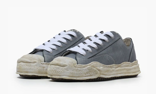 Maison Mihara Yasuhiro Hank Low Vintage Leather - Grey 