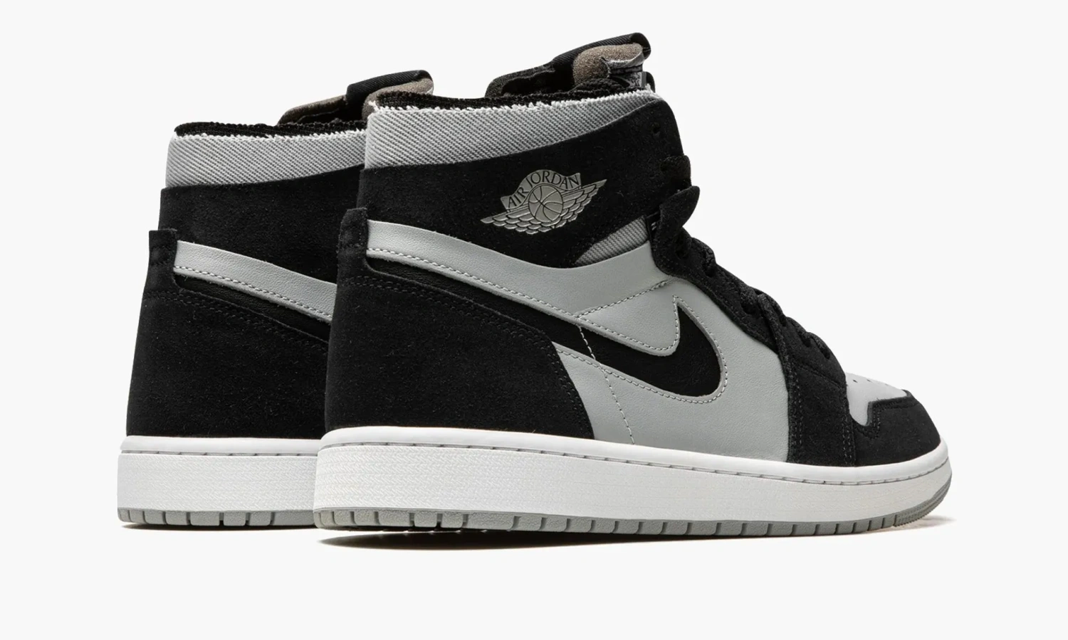 Air Jordan 1 Zoom CMFT Black Light Smoke Grey 
