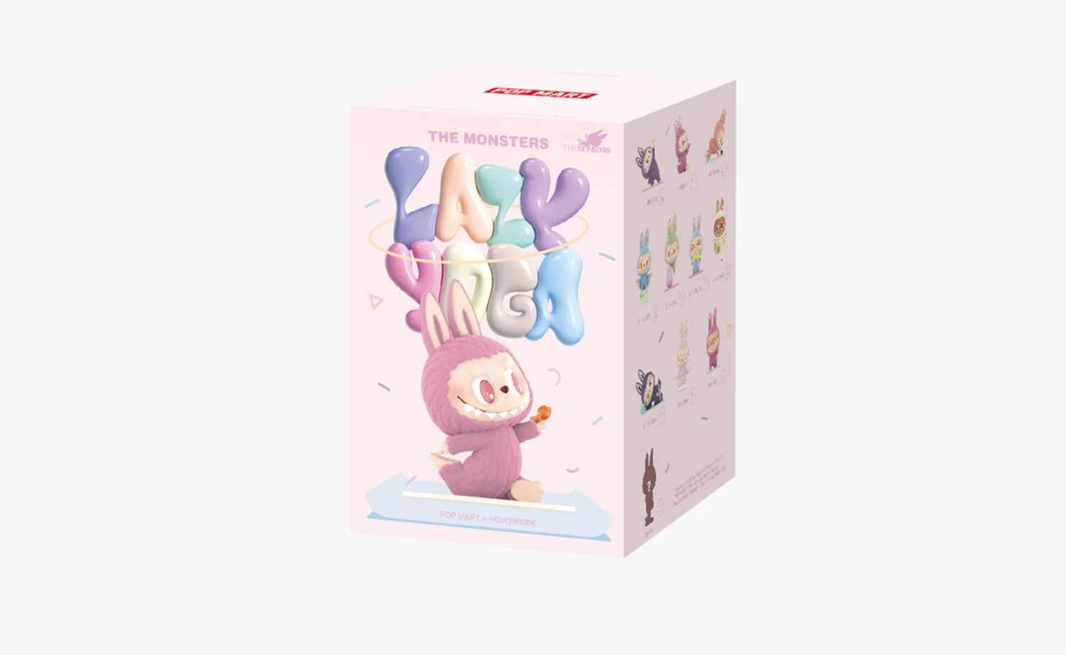 The Monsters Labubu Figures Lazy Yoga Ab Roller (5.1-11.3 CM) 