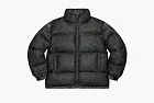 Supreme Reflective Speckled Down Puffer Jacket Black