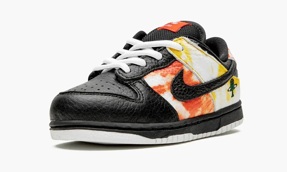 Nike SB Dunk Low Qs TD Tie-dye Rayguns 2019 - Black Kids