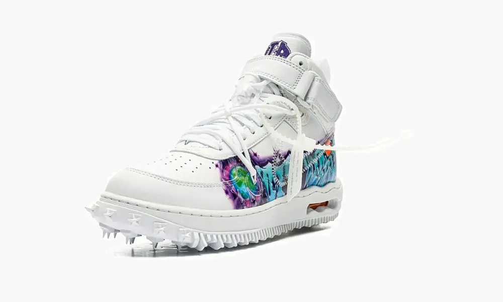 Air Force 1 Mid Off-White - Graffiti White