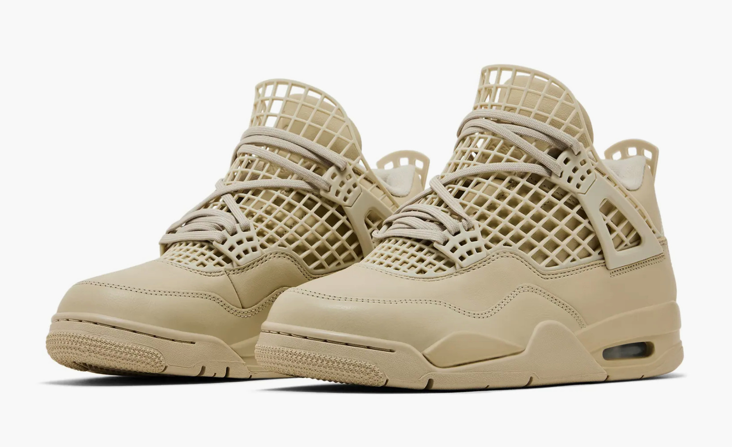 Air Jordan 4 Retro WMNS "Net - Rattan" 