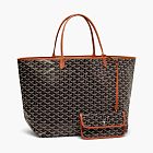 Goyard Saint Louis Tote GM Black & Tan