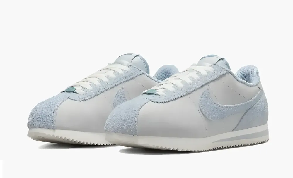 Nike Cortez Premium Leather WMNS Pure Platinum Armory Blue