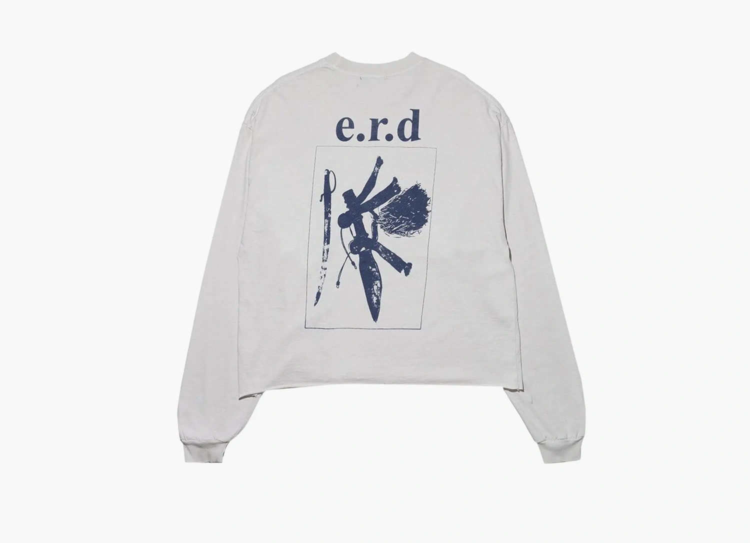 Enfants Riches Déprimés 777 Long-Sleeve T-Shirt Faded White 