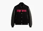 Kith x The Sopranos Varsity Jacket Black