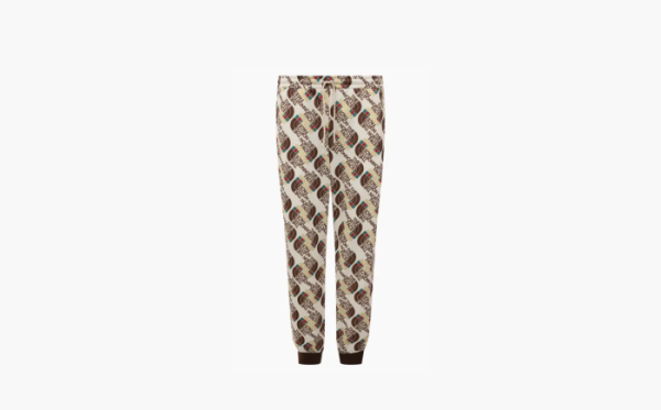 Gucci x The North Face Pant Web Print  Ivory White  Gucci x The North Face Pant Web Print  Ivory White