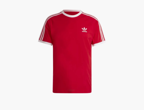 Adidas Originals Adicolor Classics 3-Stripes Tee Better Scarlet  Adidas Originals Adicolor Classics 3-Stripes Tee Better Scarlet