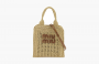 Miu Miu Raffia Tote Bag "Beige" 