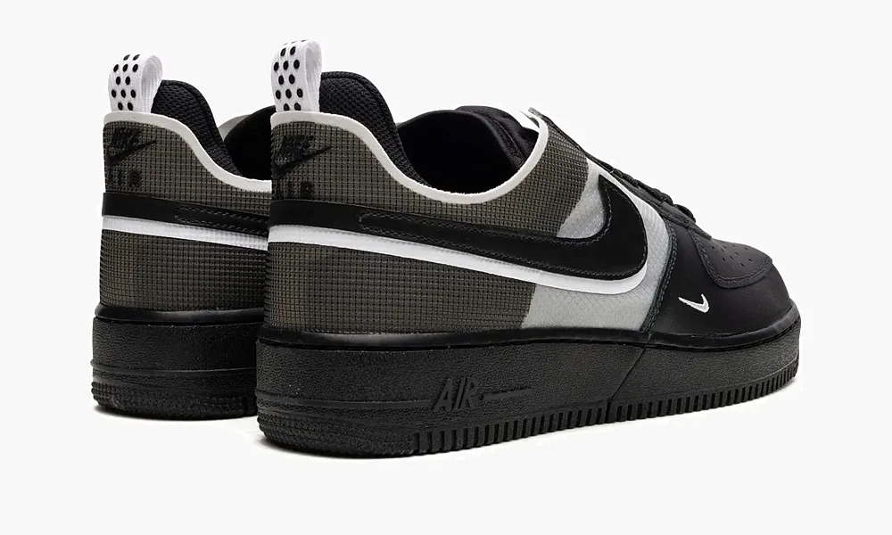 Air Force 1 React Black / White