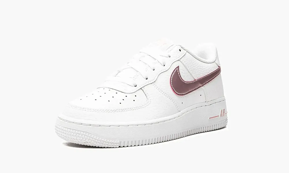 Air Force 1 GS White/Pink Glaze