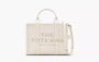 Marc Jacobs The Leather Medium Tote Bag Cotton 