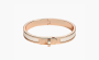 HERMES Mini Clic Kelly bracelet "Rose Gold" 