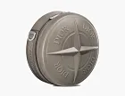Dior x Stone Island Round Bag Grey
