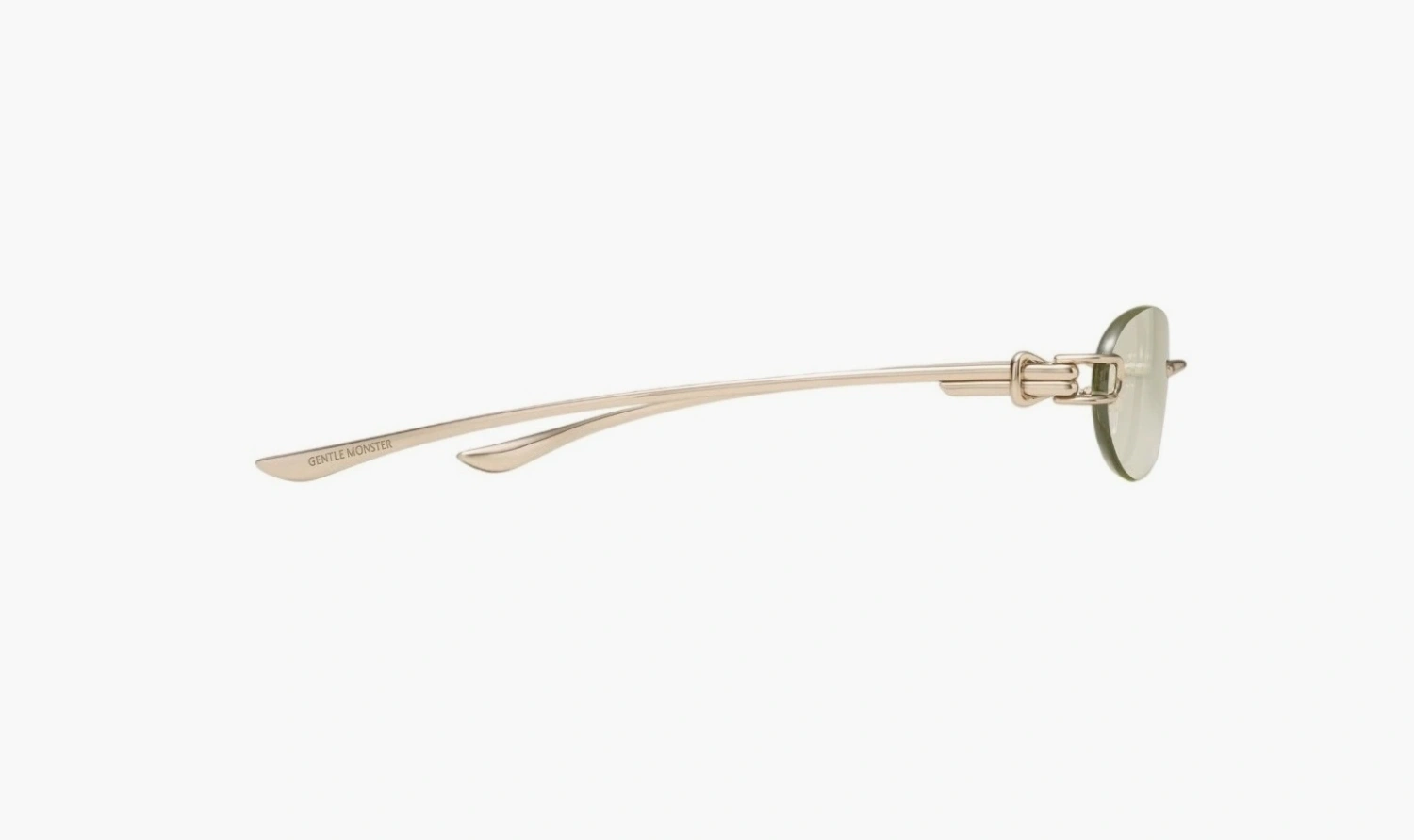 Gentle Monster Musubi 031 Sunglasses Gold / Green 