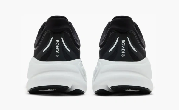 Hoka Bondi 9 Black White 