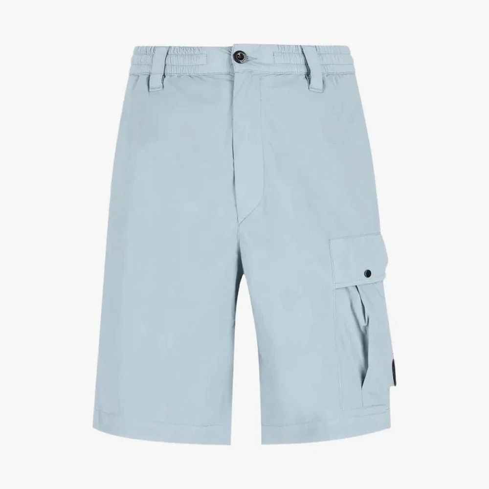 C.P. Company Stretch Cotton Cargo Bermuda Shorts Blue