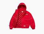 Supreme x Mitchell & Ness Twill Stadium Jacket Red