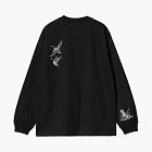 Carhartt WIP Ducks Long Sleeve T-Shirt Black