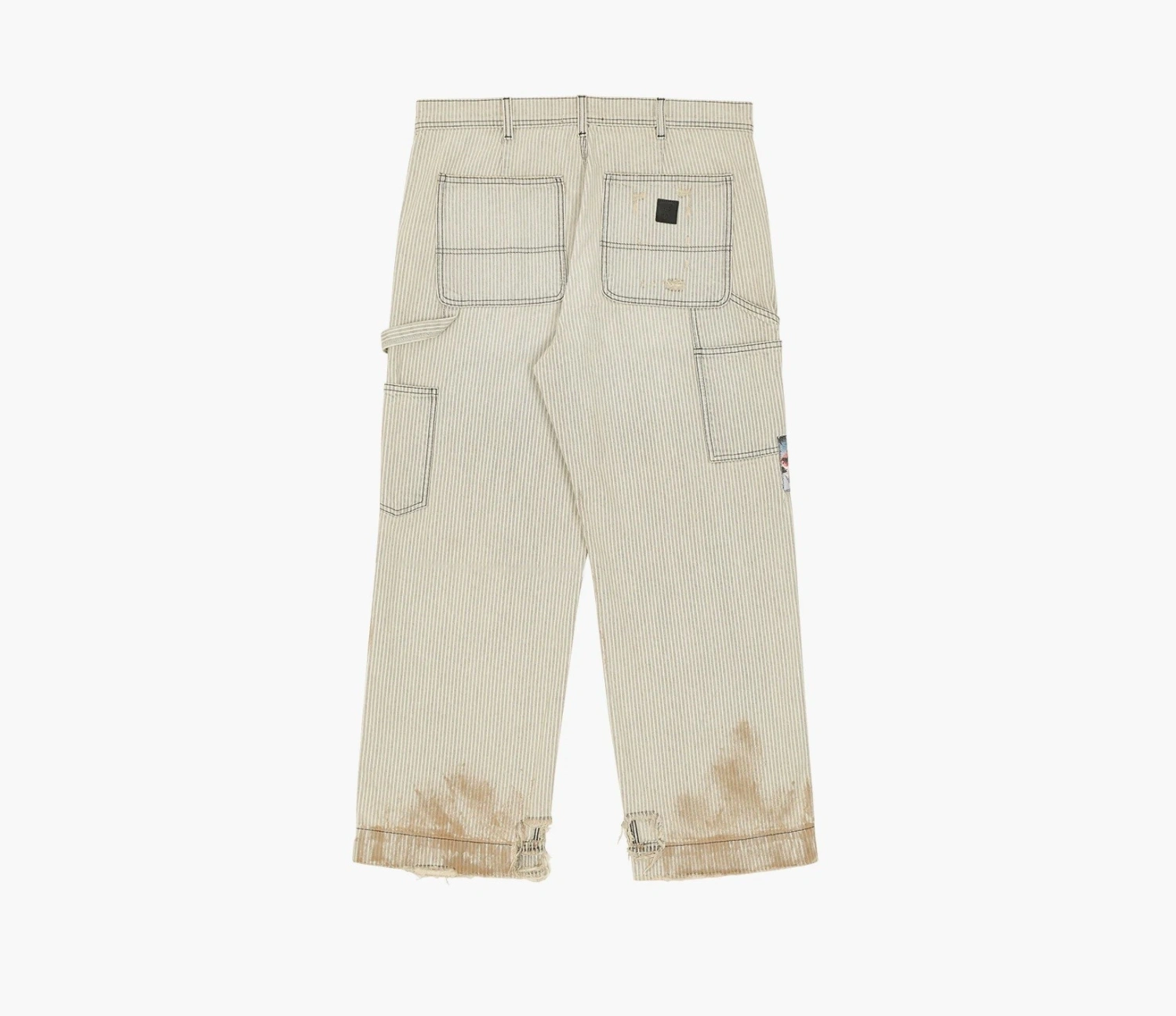 Enfants Riches Déprimés Paint Pants (Shuji Version) Hickory Stripe 