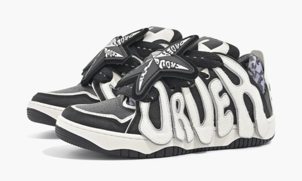 Old Order X Sta Sneaker Series Skater 001 Black White
