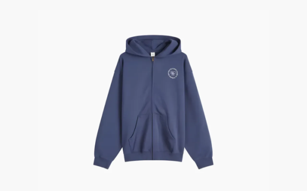 Sporty & Rich SRHWC Worker Jacket Blue 