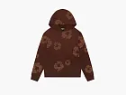 Denim Tears Mono Cotton Wreath Hoodie Brown