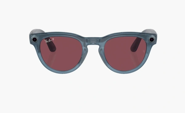 Ray-Ban Meta Headliner Sunglasses Jeans/Polar Dusty Red  Ray-Ban Meta Headliner Sunglasses Jeans/Polar Dusty Red