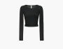 Alo Yoga Gather Long Sleeve "Black" 